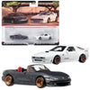 Hot Wheels Premium 2-Pack '04 Mazda Mazdaspeed Miata/Mazda RX7 FC Pandem HRR75 [Mini Car] [3 Years Old and Up]