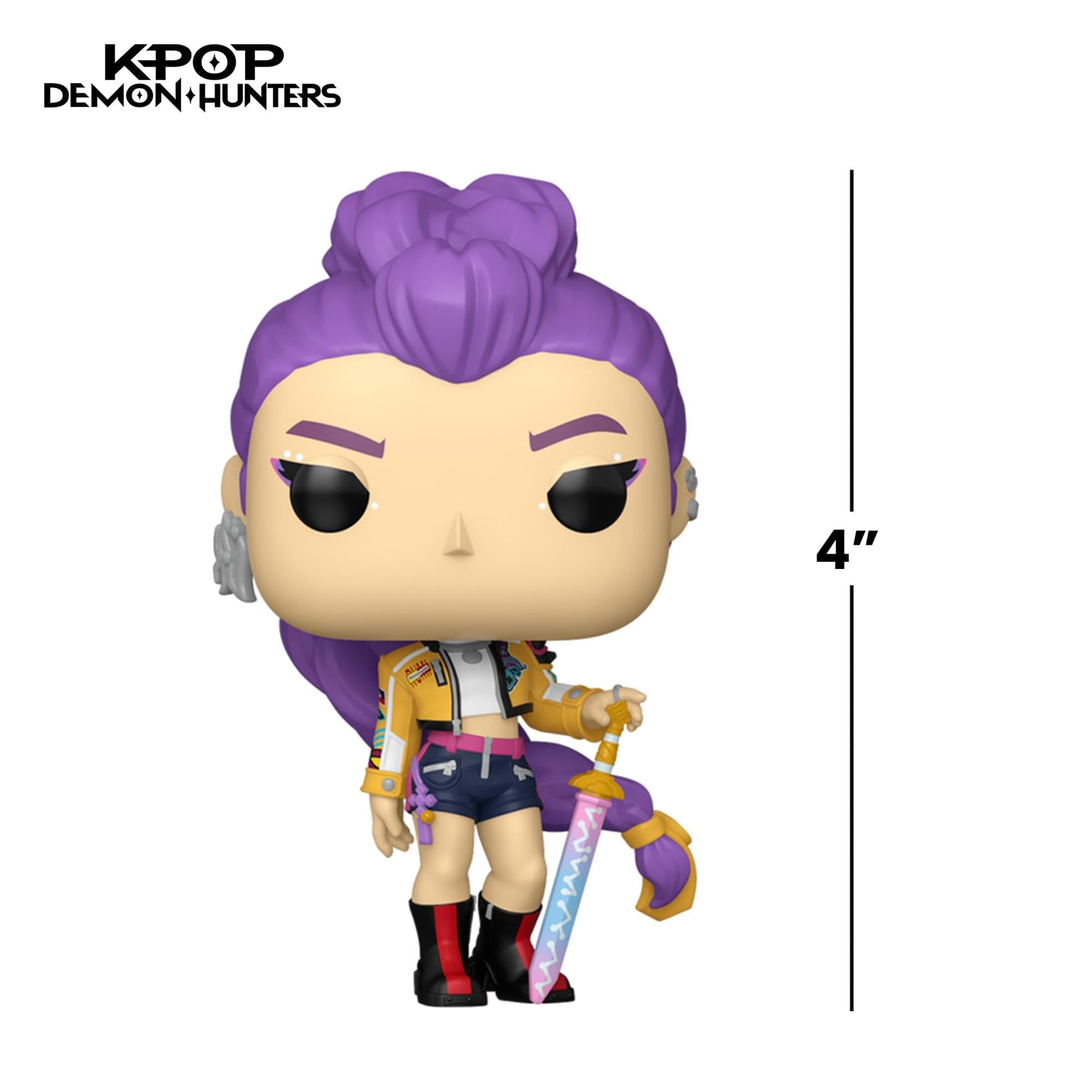 Funko Pop! Animation: Kpop Demon Hunters - Rumi - Collectable Vinyl Figure - Gift Idea - Official Merchandise - Toys for Kids & Adults - TV Fans