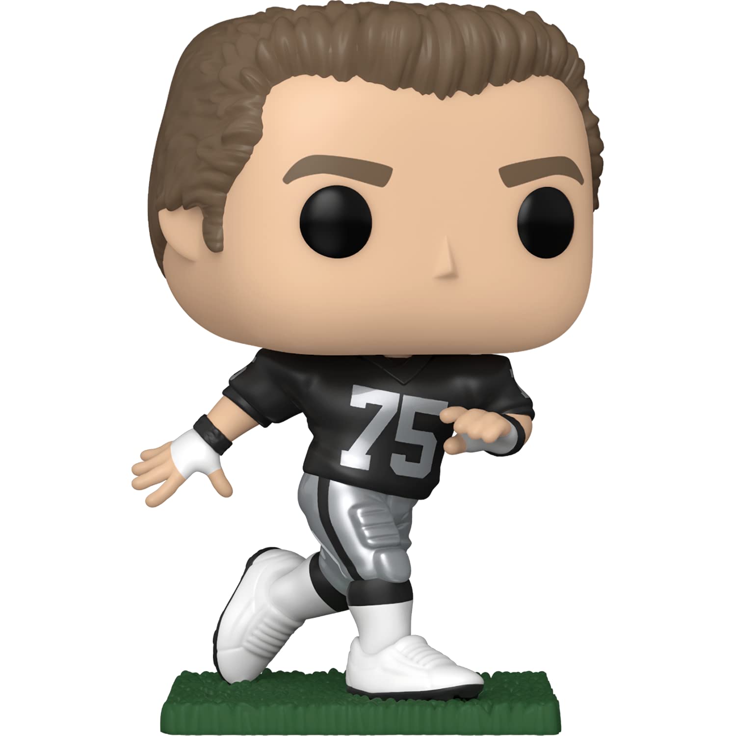 H o w i e L o n g [Raide r s]: Fun ko P o p ! Football Vinyl Figurine Bundle with 1 Compatible 'ToysDiva' Graphic Protector (151-51749 - B)