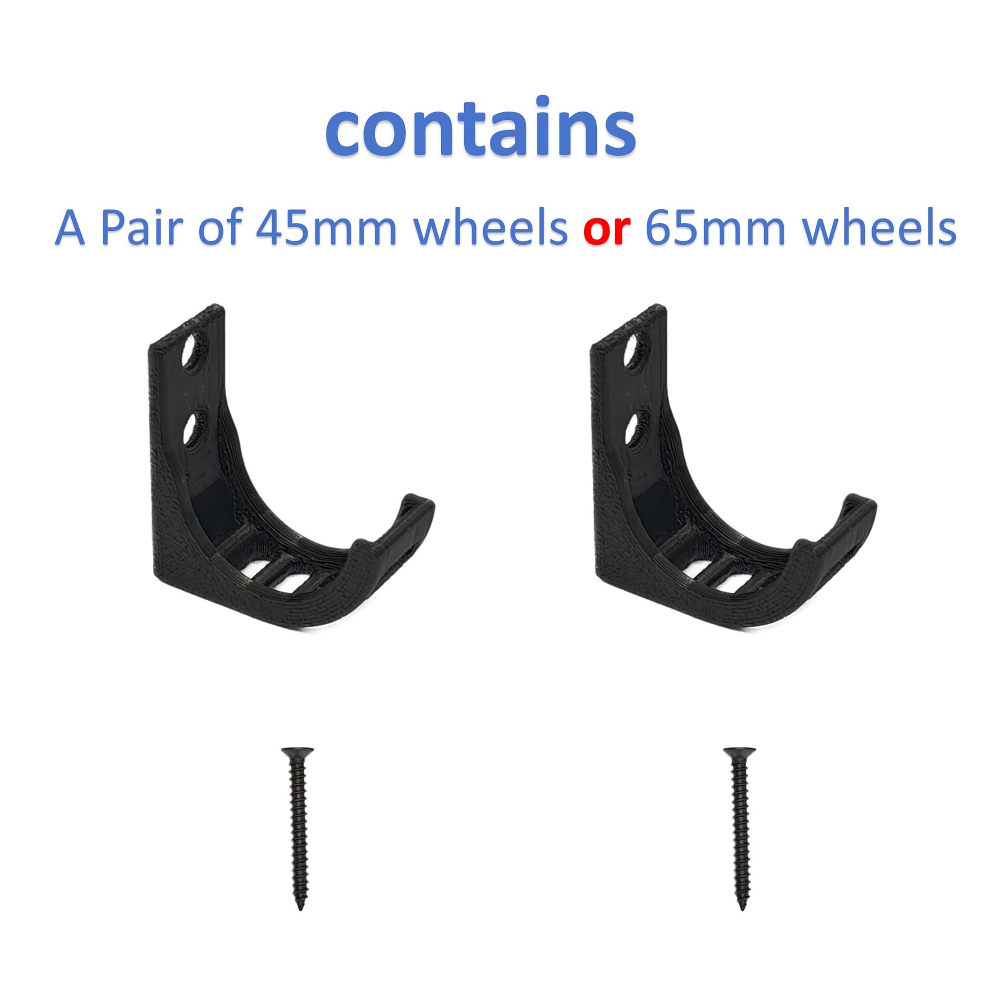 XINGBIRDS Wall Mount for RC Plane, for Car or Plane Wheels Diameter Within 65mm