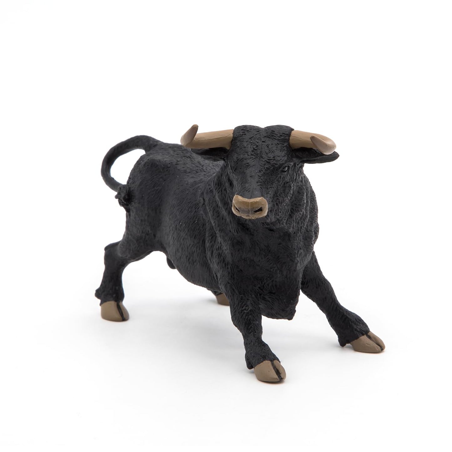 Papo -Hand-Painted - Figurine -Farmyard Friends -Andalusian bull -51050 - Collectible - For Children - Suitable for Boys and Girls - From 3 years old