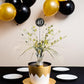 Sparkling Celebration Gold & Silver Foil 40th Birthday Centerpiece - 18" (1 Pc) - Elegant Party Decor for a Memorable Milestone Event