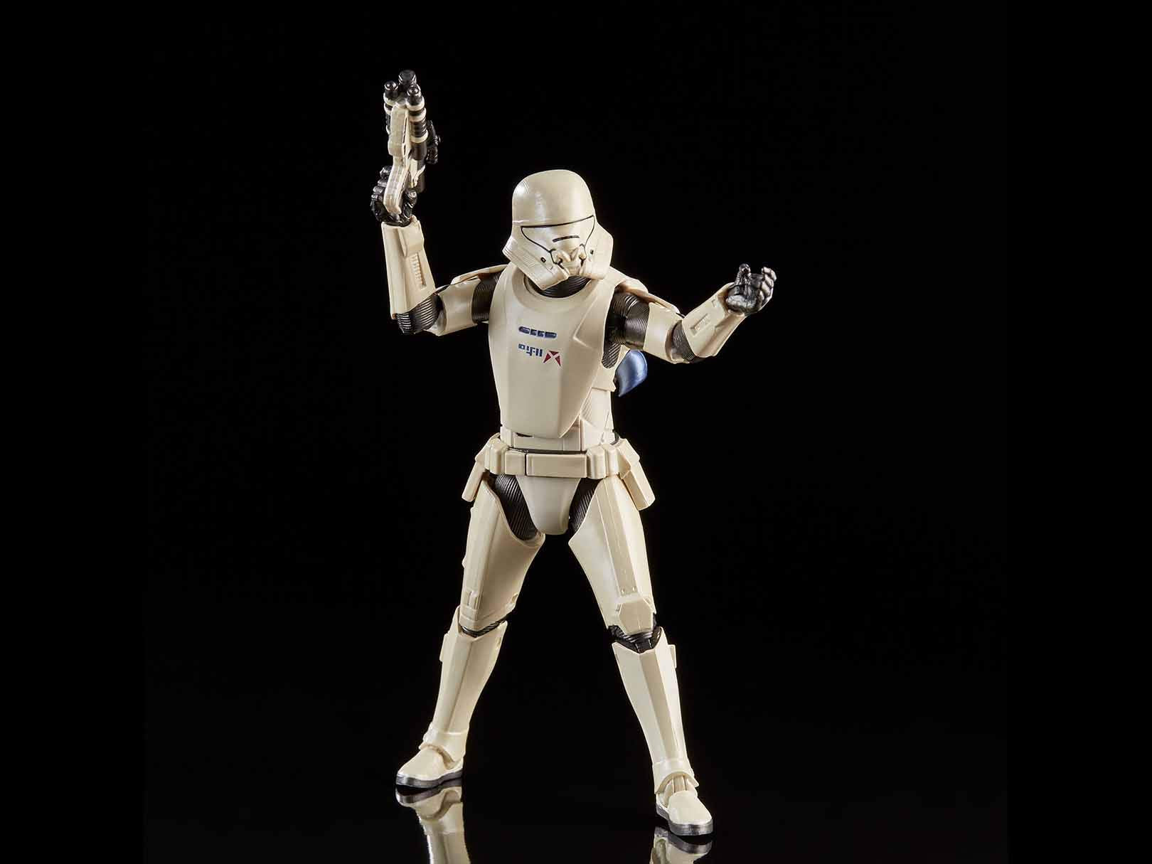 Star Wars The Rise of Skywalker Black Series First Order Jet Trooper Exclusive Action Figure [Carbonized Graphite, Metallic]