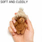 Roioiow 2 Pieces My Little Worry Bear in Tin Box- Plush Teddy Pocket Hug with Greeting Cards for Support, Relationship Gifts for Friends, Colleagues