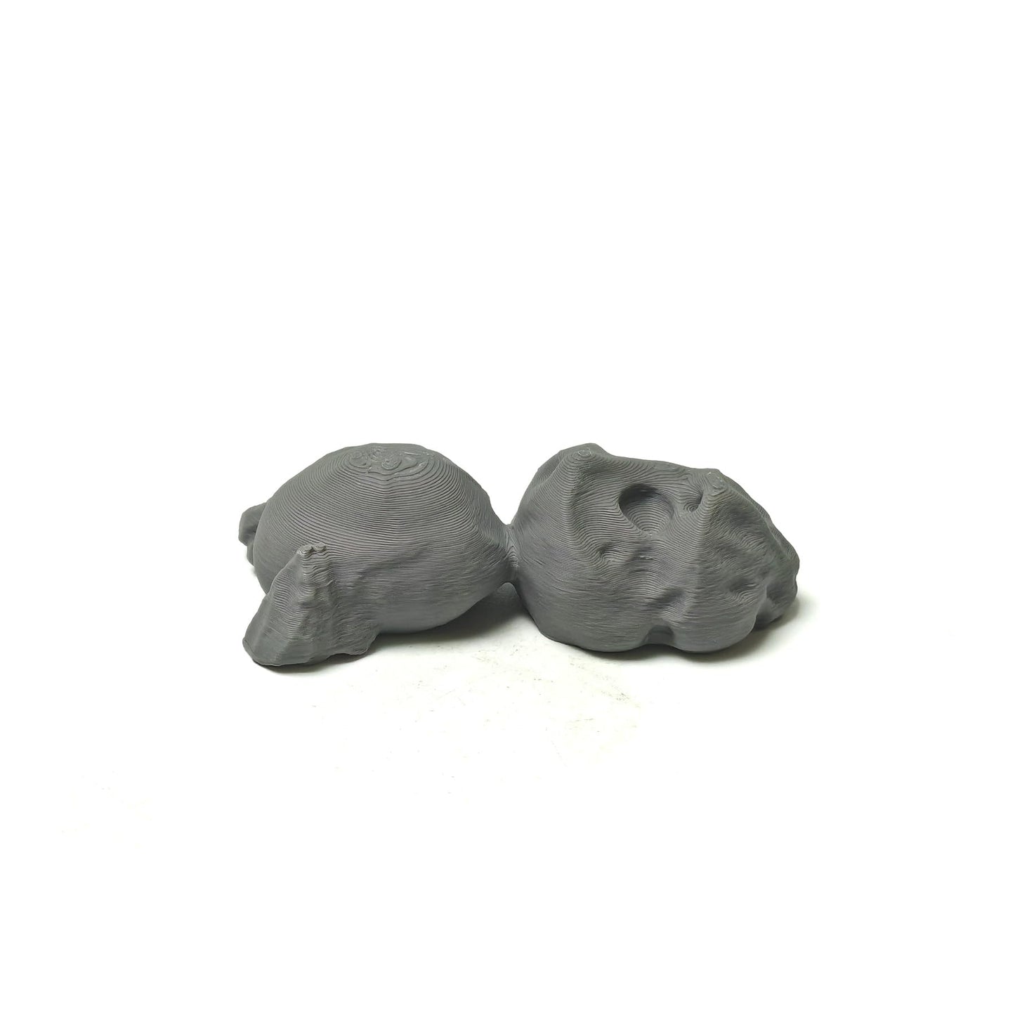 LuckyVin 3D Printed Irregular Gray Stone Cluster - Tabletop Game Terrain for 28-32mm Scale Miniatures, Painter-Friendly Wargame Scenery (Grey)