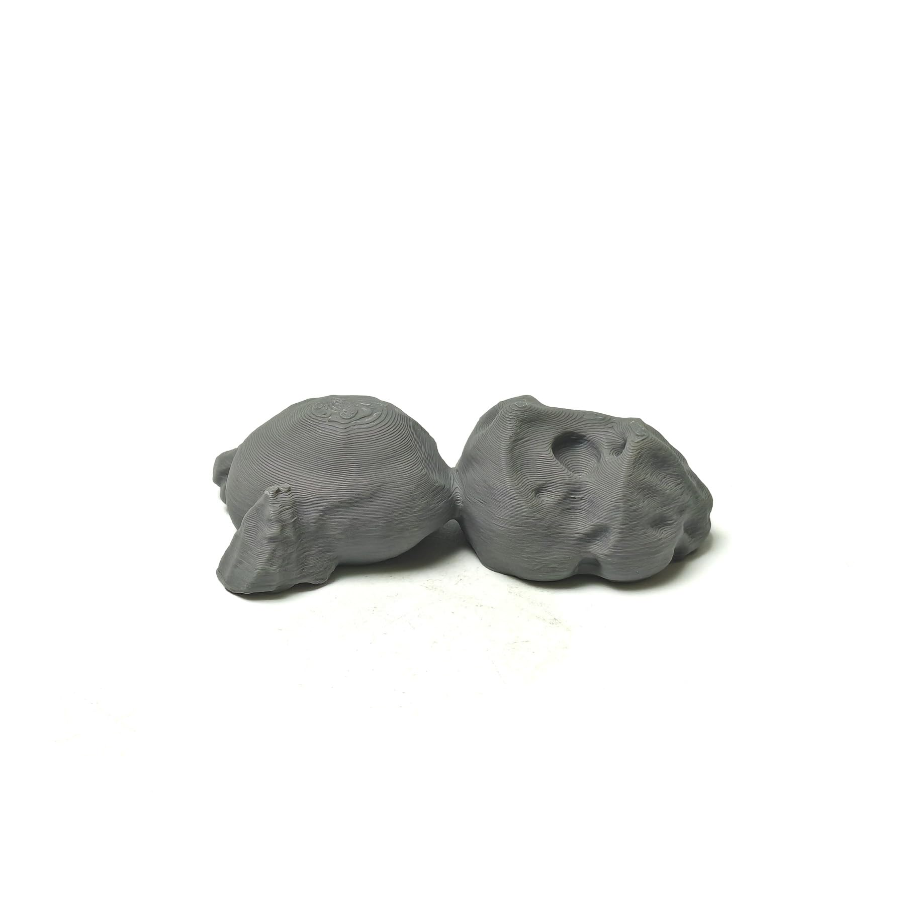 LuckyVin 3D Printed Irregular Gray Stone Cluster - Tabletop Game Terrain for 28-32mm Scale Miniatures, Painter-Friendly Wargame Scenery (Grey)