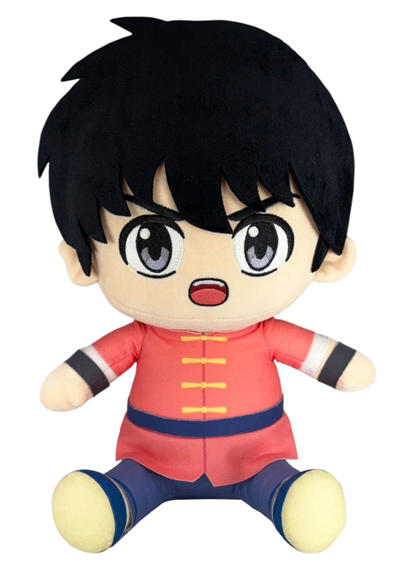 Great Eastern Entertainment Ranma 1/2 - Ranma (Boy Type) Sitting Pose Plush 12" H