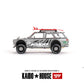 True Scale Miniatures Model Car Compatible with Nissan Datsun KAIDO 510 Wagon 4×4 Kaido Offroad V1 1/64 Diecast Model Car Kaido House KHMG121