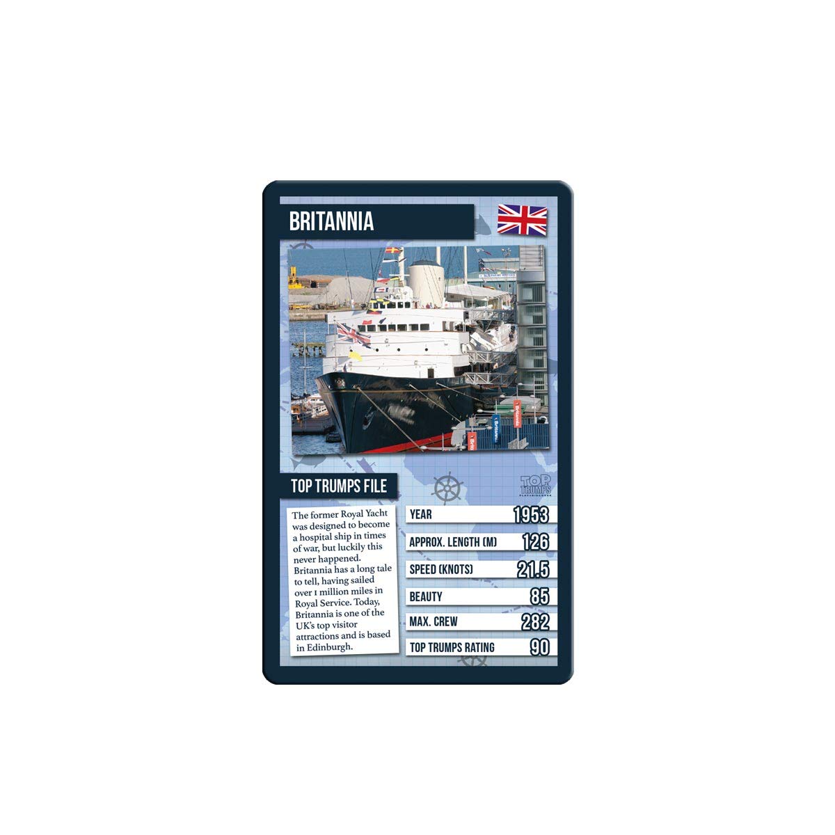 Ships Top Trumps Card Game