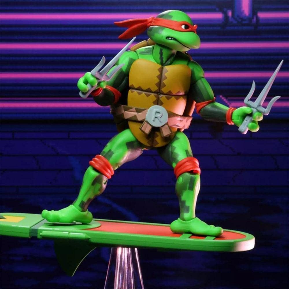 NECA Teenage Mutant Ninja Turtles: Turtles in Time - 7" Scale Action Figure - Raphael
