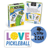 TREND Pickleball Collection Playing Cards & Stickers Set