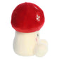 Aurora Palm Pals 4.5" Tim Peppermint Mushroom Festive Plush