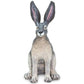 Safari Ltd. American Desert Hare Figurine - Detailed 3" Plastic Model Figure - Fun Educational Play Toy for Boys, Girls & Kids Ages 3+