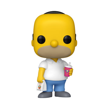 Funko Pop! TV: The Simpsons - Homer - Collectable Vinyl Figure - Gift Idea - Official Merchandise - Toys for Kids & Adults - TV Fans - Model Figure