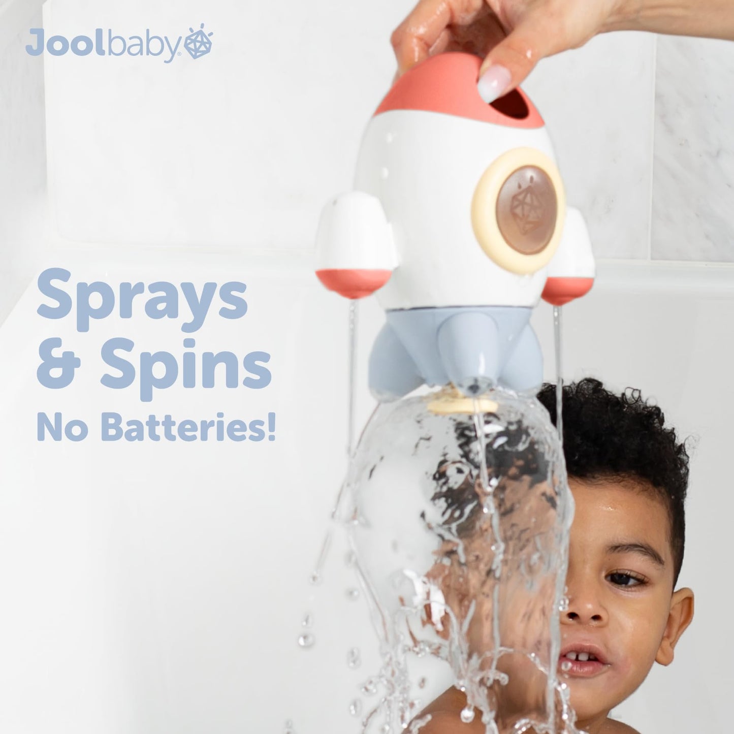 Rocket Bath Toy for Kids - Fun & Imaginative Water Play in the Tub - Jool Baby