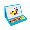 Junior Learning Rainbow Pattern Blocks, Magnetic, Assorted Colors, 100 Pieces