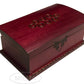 Decorative Wooden Chest Box Trick Secret Opening Puzzle Box Celtic Handcrafted Jewelry Keepsake Made in Poland