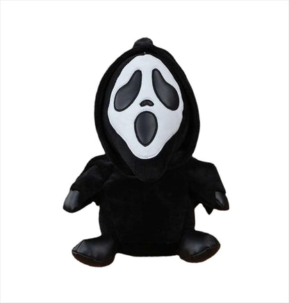 Spooky Horror Plush, Phantom Mask, 10 Inch, Scary Stuffed Animal, Halloween