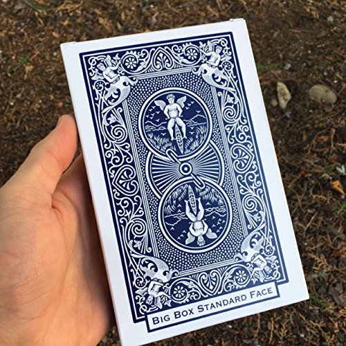 Bicycle Playing Cards Big Box Oversized Giant Jumbo Decks Size 7 Inches | Pack of 2 Great for Magic Tricks, Kids Seniors and Anyone who Loves to Have
