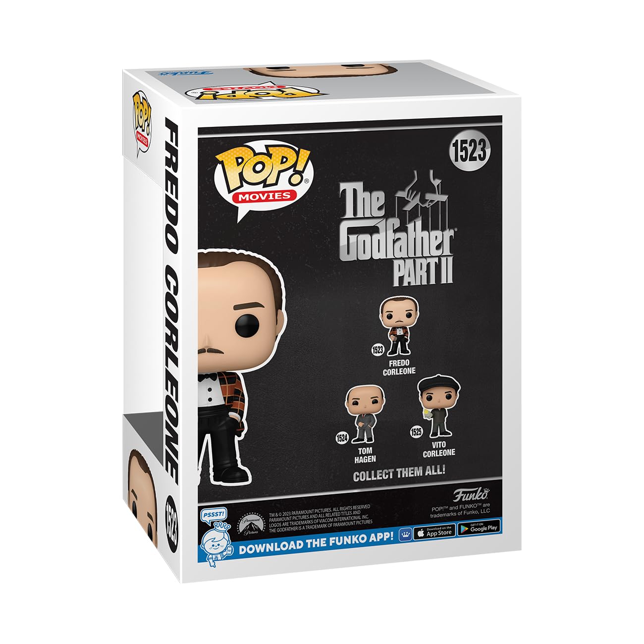 Funko POP! Movies: The Godfather Part 2- Fredo Corleone - Collectable Vinyl Figure - Gift Idea - Official Merchandise - for Kids & Adults - Movies