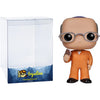 Funko George B l u t h Sr.: P o p ! TV Vinyl Figurine Bundle with 1 Compatible 'ToysDiva' Graphic Protector (119-03950 - B)