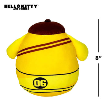 Squishmallow 8 Inch Pompompurin Sanrio Tokyo Racer Plush Toy