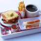 ThaiHonest Dollhouse Miniature Food Set Pancake,French Fries and Coffee Collectibles