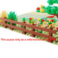 BAENRCY 50pcs Fence Building Blocks Pieces City Accessorices House Sencery Accessories House Fence Set Building Bricks Kit DIY Building Set Compatible