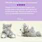 warmies Microwavable French Lavender-Scented Plush Jr Husky - Soothing Lavender Aroma Weighted Plushies for Kids - Microwave Heat Therapy - Heated