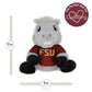 Warm Pals Renegade Florida State Universty Mascot FSU - Heatable Coolable Bedtime Comfort Plushie - 1.5lbs - Cozy Microwavable Lavender Scented Plush