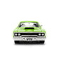 Jada Toys Bigtime Muscle 1:24 1970 Plymouth Road Runner Die-cast Car - Opening Doors, Hood, Trunk, Rubber Tires(Glossy Green)