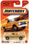 Matchbox 1968 Chevy C10 [Gold] 110/125, 1:64 Scale Diecast Vehicle