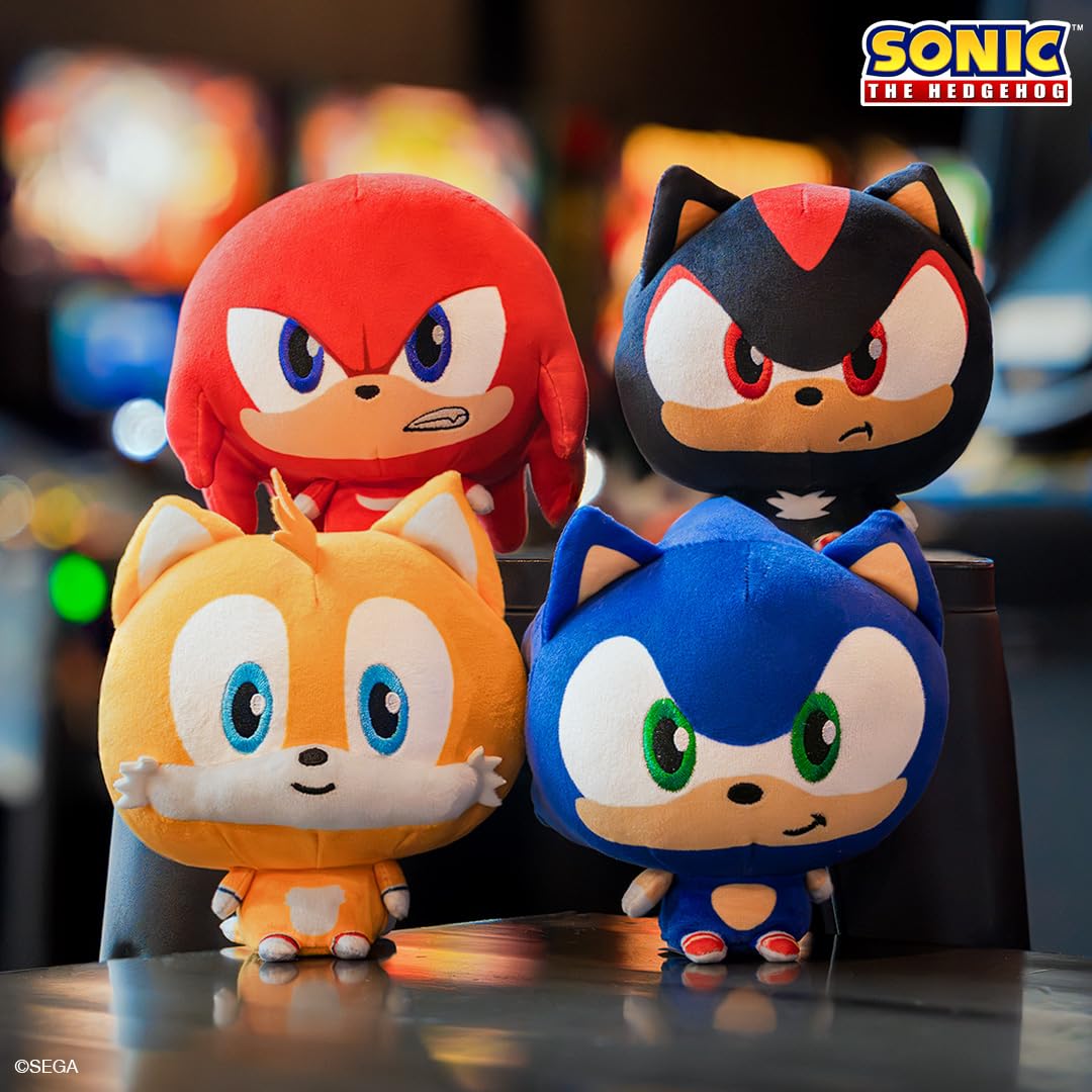 TeeTurtle Tails 5" Sonic The Hedgehog Cloudheads Plushie - Cute Weighted Soft Stuffed Officially Licensed Sega Stuffed Animal