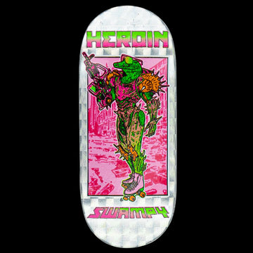Maple Labs Fingerboard Deck - Swampy Video City II Hellscape