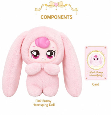 RaoNEE Princess Catch Teenieping Season 6 Plush Doll 8" Pink Bunny Heartsping 2026 NEW