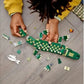 LEGO Creator 3in1 Crocodile 31121 Building Toy Featuring Wild Animal Toys (454 Pieces)