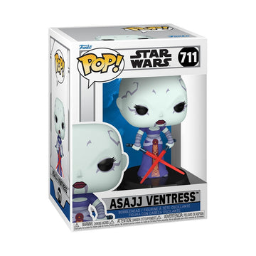 Funko Pop! Star Wars: Clone Wars - Asajj Ventress - Collectable Vinyl Figure - Gift Idea - Official Merchandise - Toys for Kids & Adults - Star Wars