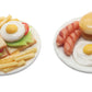 ThaiHonest Mixed Set 2 Dollhouse Miniature Pancake and Sandwich, Dollhouse Collectibles