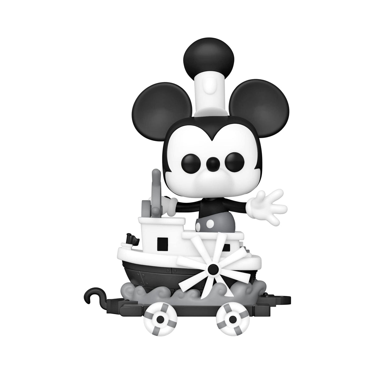Funko POP! Trains: Disney 100 - Mickey in Steamboat Car - Collectable Vinyl Figure - Gift Idea - Official Merchandise - for Kids & Adults - Movies