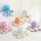 OPHRBU Octopus Plush Toys, Soft Octopus Toys, Best Gift for Birthday, Party, Christmas. 1 Piece (15.7inch, Purple)
