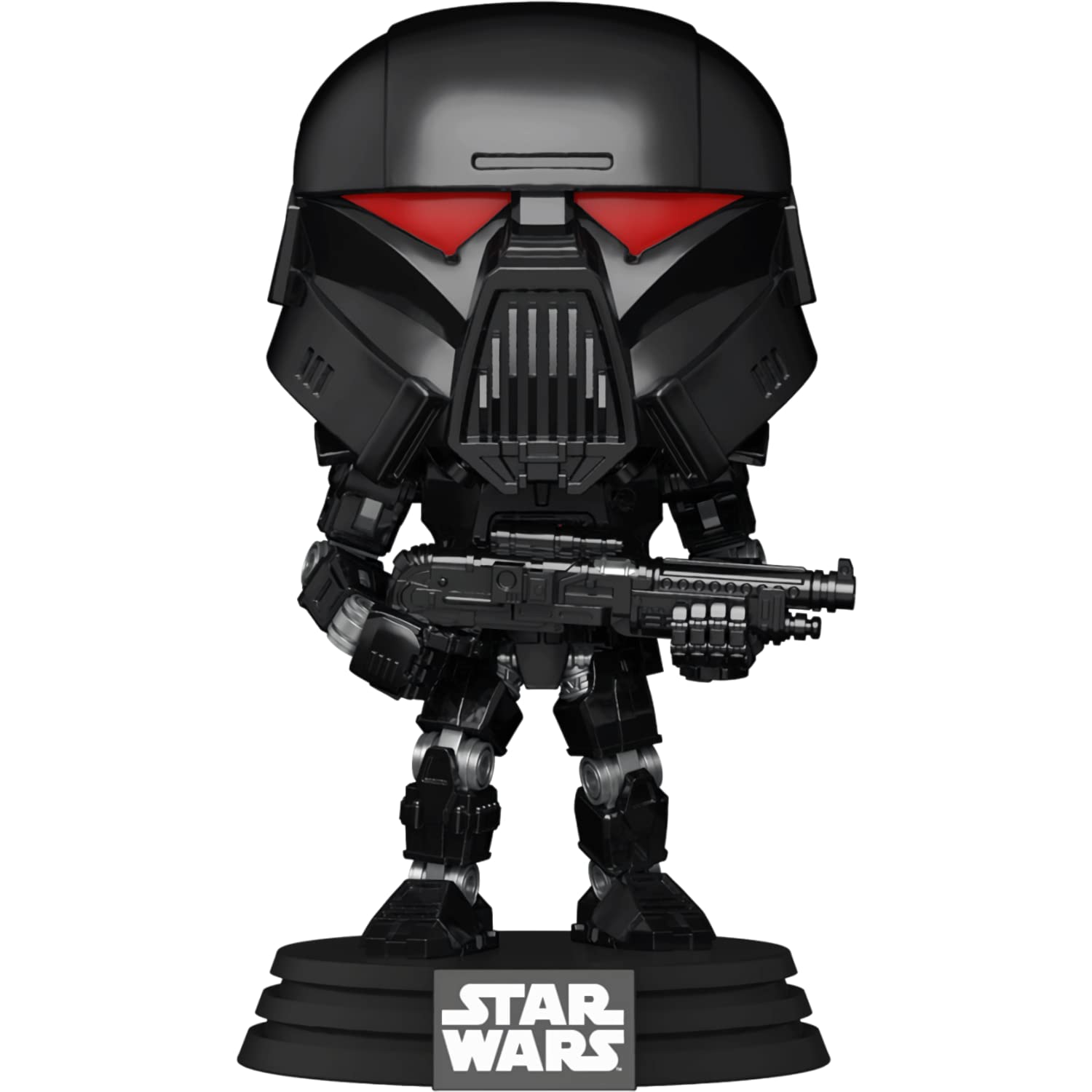 Dark Trooper: Fun ko P o p ! Vinyl Figurine Bundle with 1 Compatible 'ToysDiva' Graphic Protector (466-58289 - B)