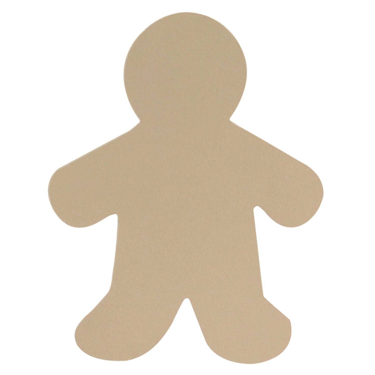 Hygloss Products Kid Shape Cuts Outs - Assorted Multi-Cultural Paper - 16", 25 Pack (68253)