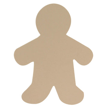 Hygloss Products Kid Shape Cuts Outs - Assorted Multi-Cultural Paper - 16", 25 Pack (68253)