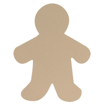 Hygloss Products Kid Shape Cuts Outs - Assorted Multi-Cultural Paper - 16", 25 Pack (68253)