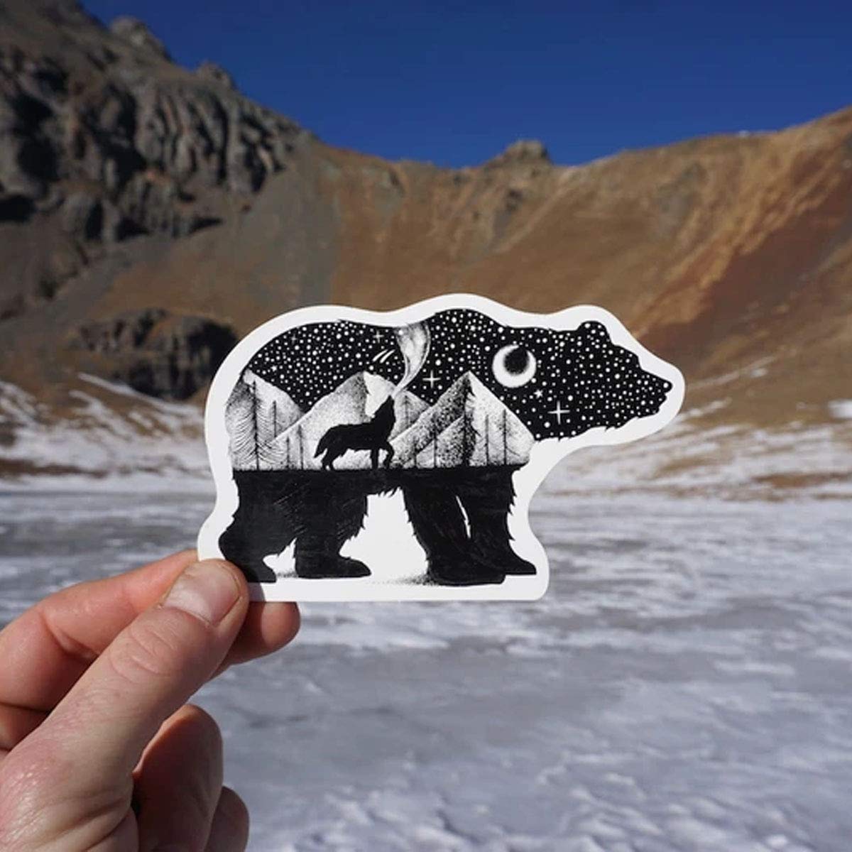 Bear-and-Wolf-Sticker