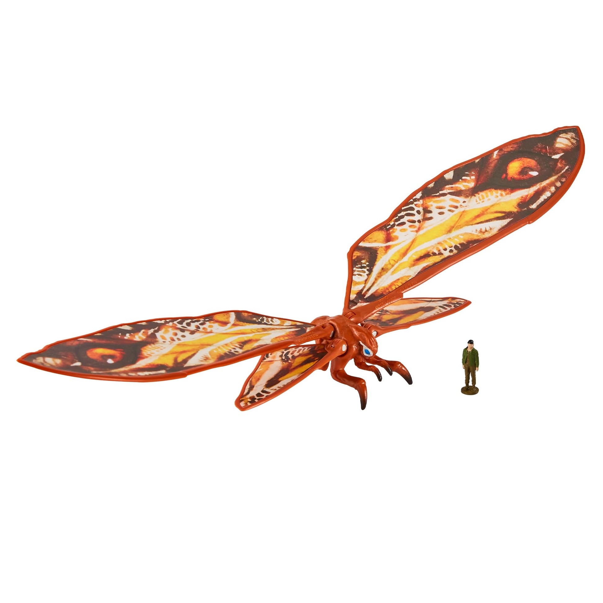 PlayMates Godzilla X Kong Monsterverse 6 Inch Action Figure Basic Series - Mothra with Jia
