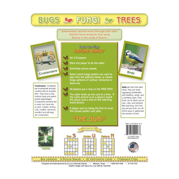 Nature Bingo Educational Game - Fun Learning for Kids & Families with Picture Boards & Cards