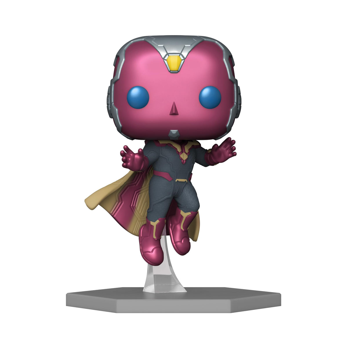 Funko POP! Marvel: Civil War - Vision & Captain America - Amazon Exclusive