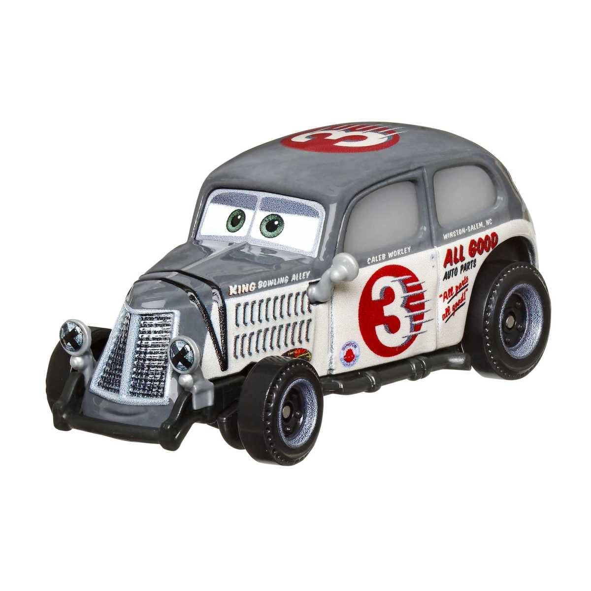 Pixars Cars Caleb Worley and Jet Robinson, Metal Series Double Pack