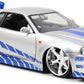 Jada Toys - 97158 - Nissan Skyline GTR R34 - Fast and Furious - 1:24 Scale